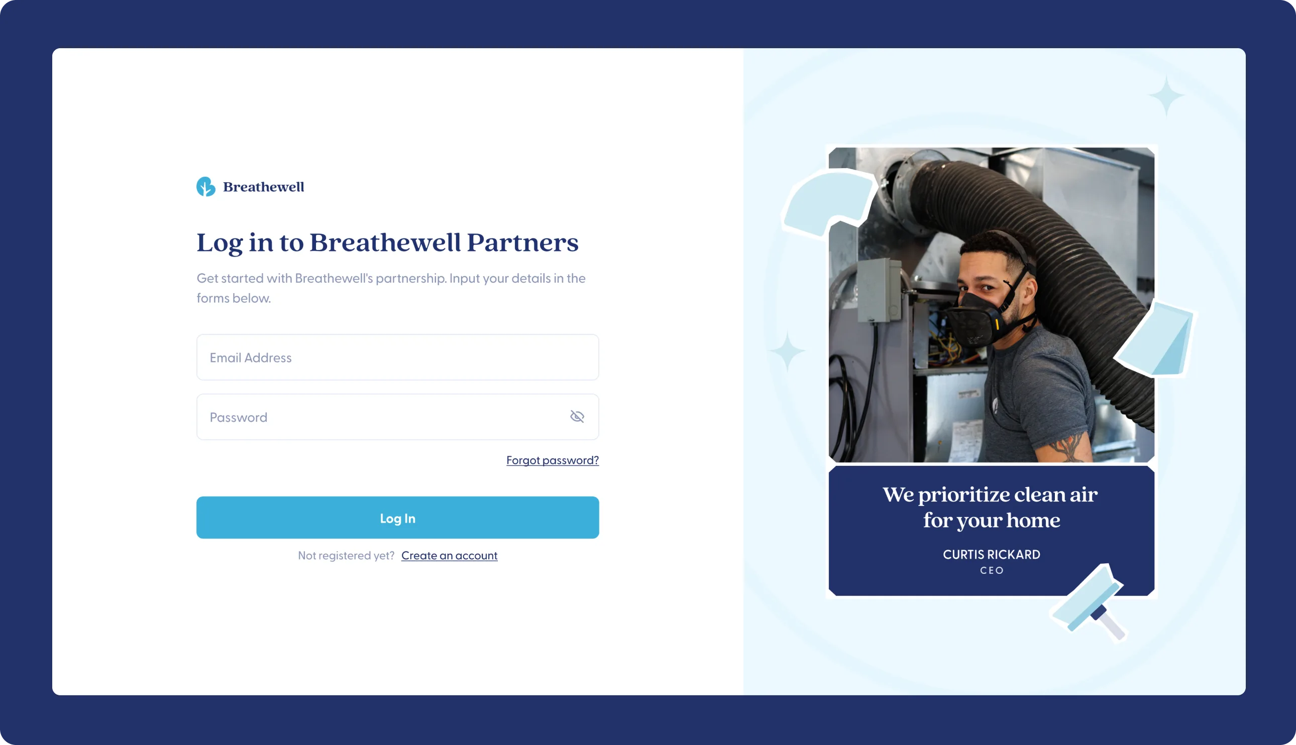 Breathewell login